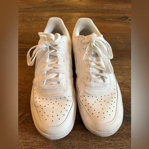 Nike Court Vision White leather sneaker